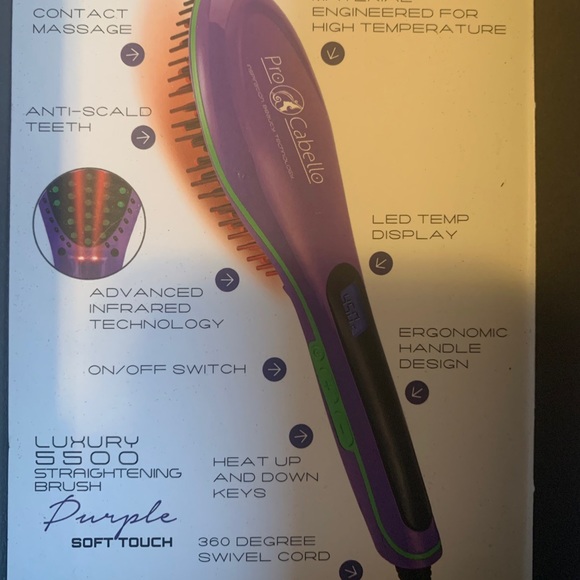 Pro Cabello Luxury Straightening Brush - Picture 8 of 11